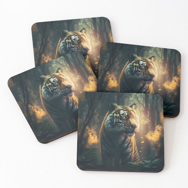 Item preview, Through Wandering Eyez- Golden Series- Tiger 2 designed and sold by 4-Tha-Wandererz.