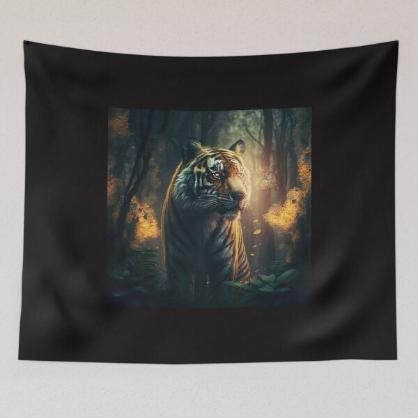 Item preview, Through Wandering Eyez- Golden Series- Tiger 2 designed and sold by 4-Tha-Wandererz.