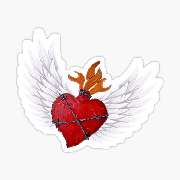 Vista previa del artículo con la obra «San Miguel Mi Corazón Swag», diseñado y vendido por NakedNationLife.