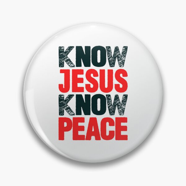 Item preview, Know Jesus Know Peace designed and sold by plushism.