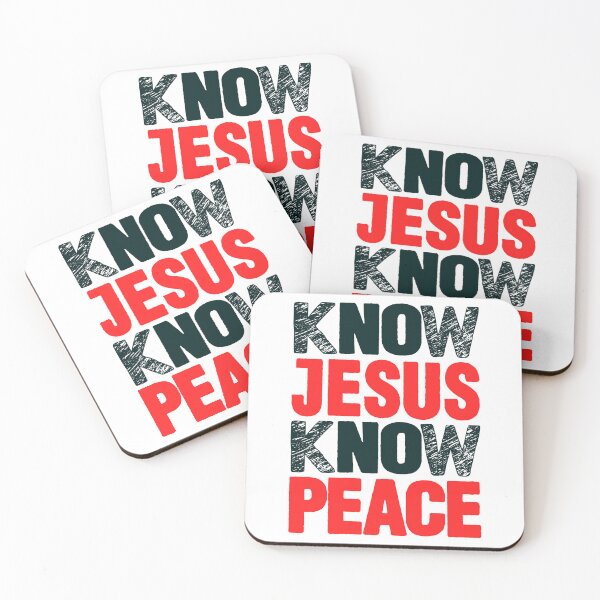 Item preview, Know Jesus Know Peace designed and sold by plushism.