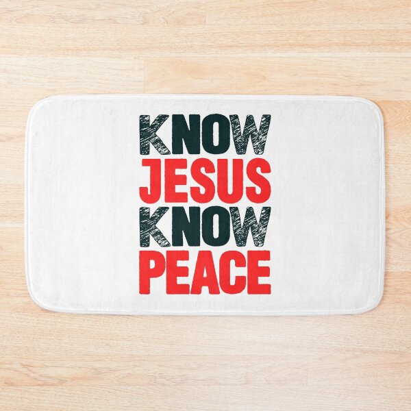 Item preview, Know Jesus Know Peace designed and sold by plushism.
