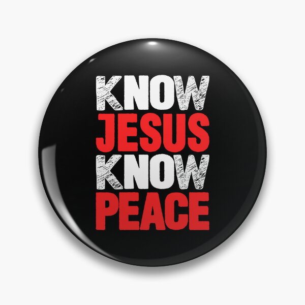 Item preview, Know Jesus Know Peace designed and sold by plushism.