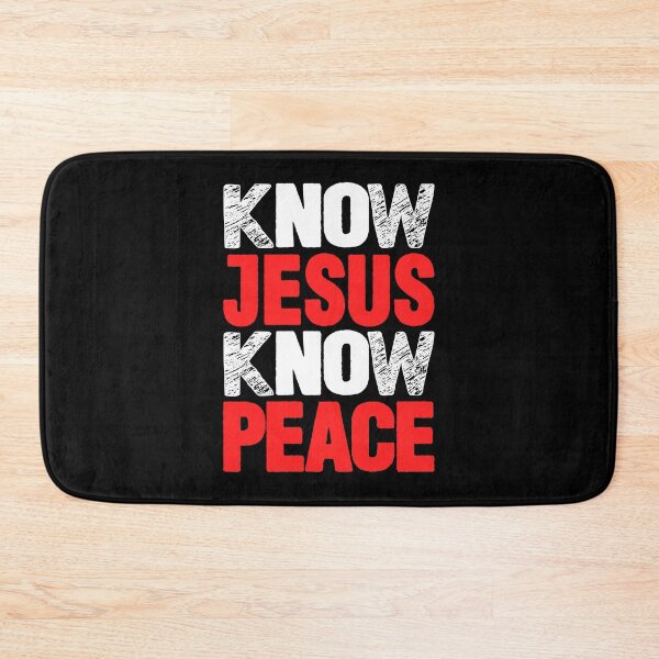 Item preview, Know Jesus Know Peace designed and sold by plushism.