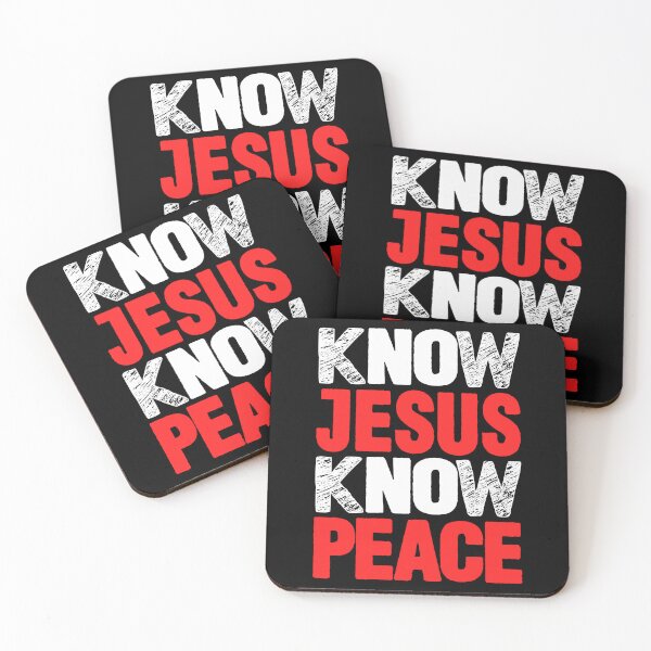 Item preview, Know Jesus Know Peace designed and sold by plushism.