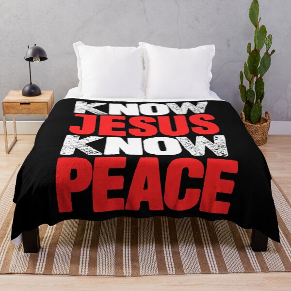 Item preview, Know Jesus Know Peace designed and sold by plushism.