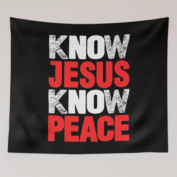 Item preview, Know Jesus Know Peace designed and sold by plushism.