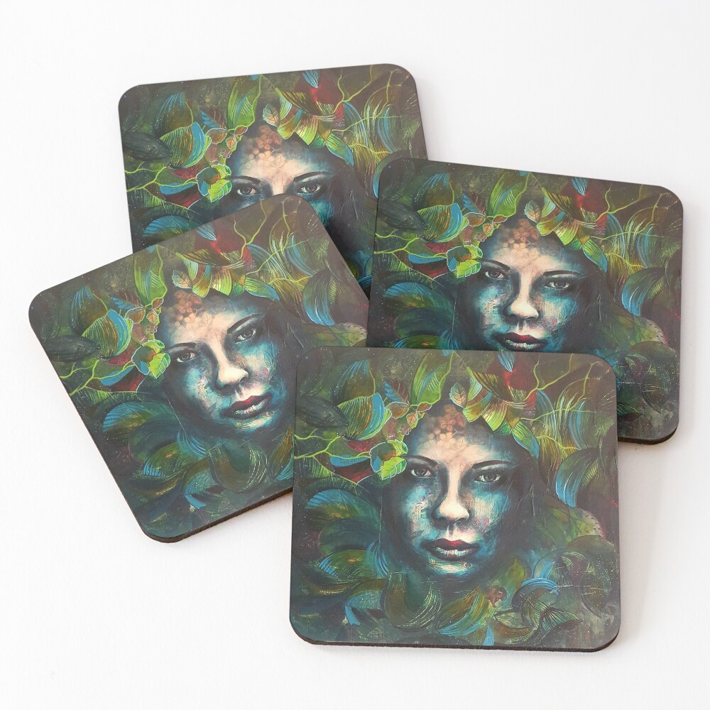 Item preview, Coasters (Set of 4) designed and sold by Ashlikala.