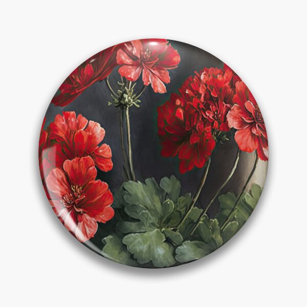 Item preview, Red Geranium Flowers  designed and sold by Vanover Designs.