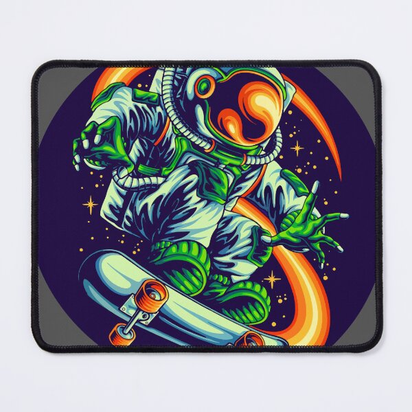 Item preview, Skateboard Spaceman astronaut Solar system outer Travel designed and sold by AssamFT.