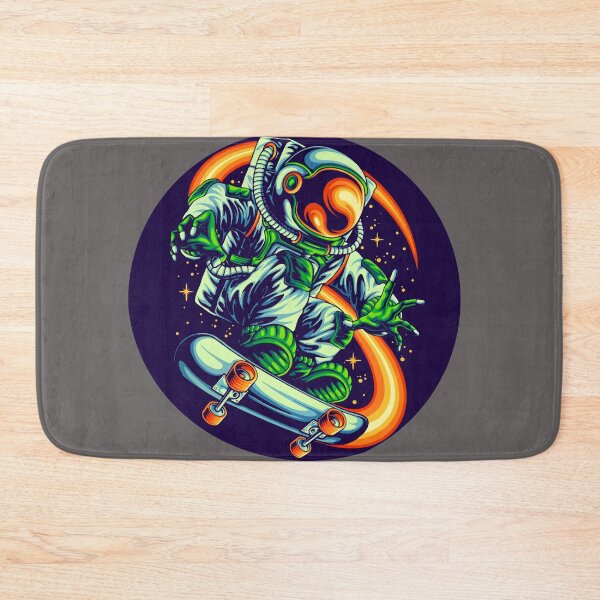 Item preview, Skateboard Spaceman astronaut Solar system outer Travel designed and sold by AssamFT.