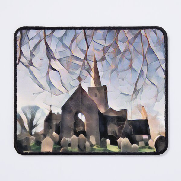 Item preview, The Old Church in Buckfastleigh designed and sold by Bluelizzy.
