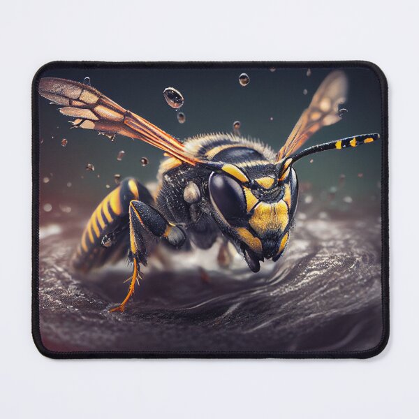 Artikelvorschau, The Power of the Wasp. Digital Painting entworfen und verkauft von CodeAndColors.