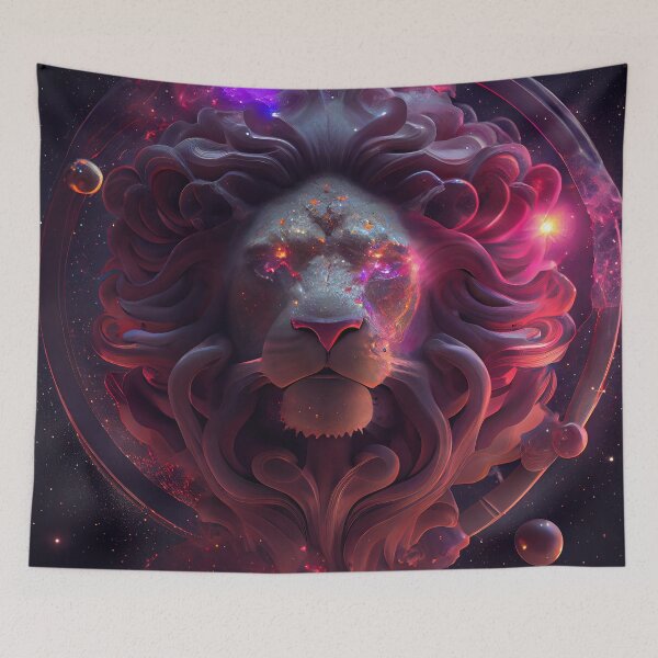 Item preview, Leo Rising designed and sold by OccultDreams.