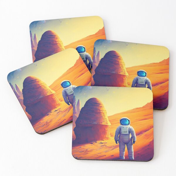 Item preview, Alone in the Desert - An Astronaut's Solitude - An Astronaut's View designed and sold by WBP Mart.
