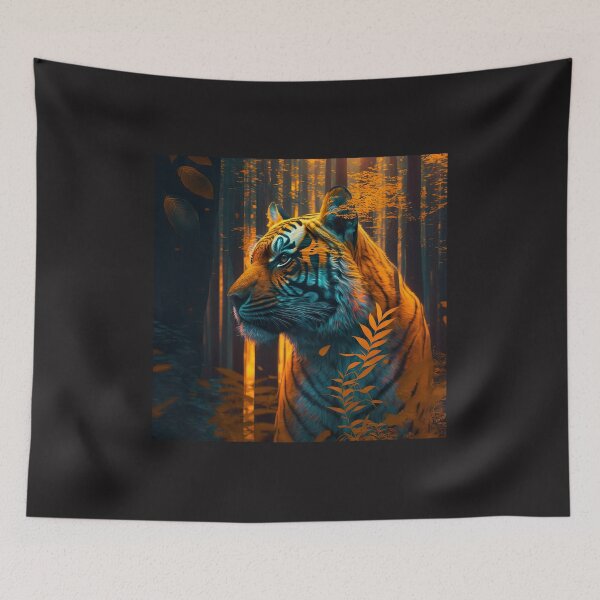 Item preview, Through Wandering Eyez- Golden Series- Tiger 3 designed and sold by 4-Tha-Wandererz.