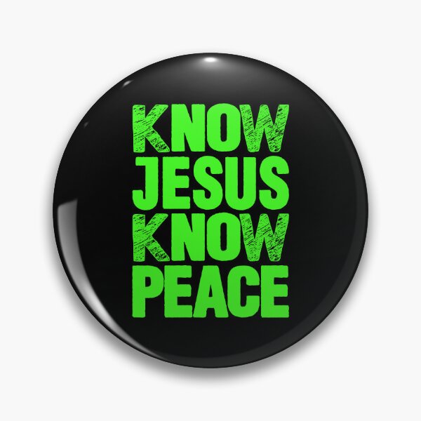 Item preview, Know Jesus Know Peace designed and sold by plushism.