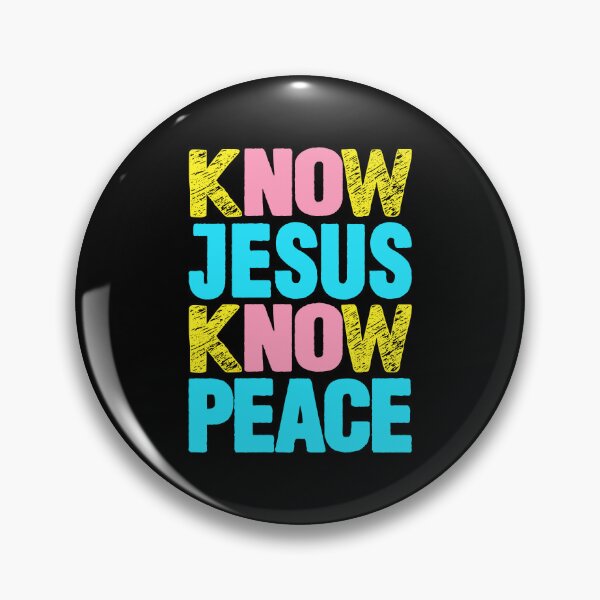 Item preview, Know Jesus Know Peace designed and sold by plushism.