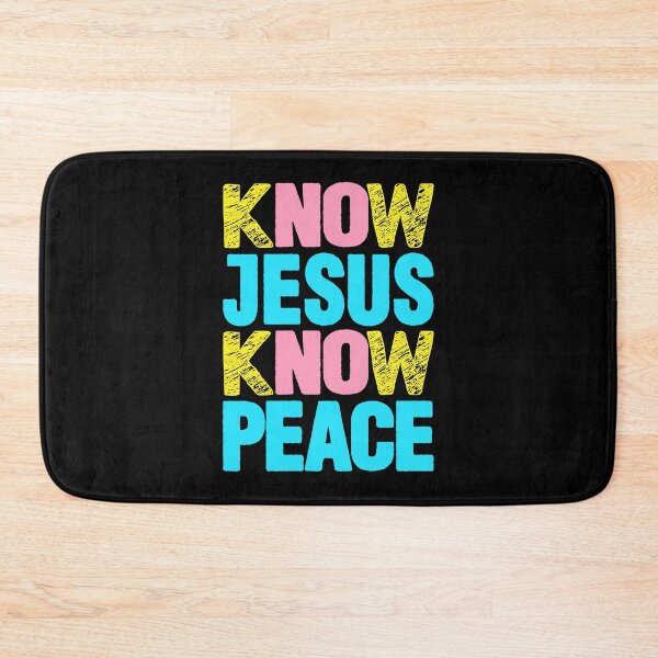 Item preview, Know Jesus Know Peace designed and sold by plushism.