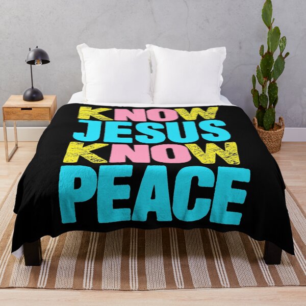 Item preview, Know Jesus Know Peace designed and sold by plushism.