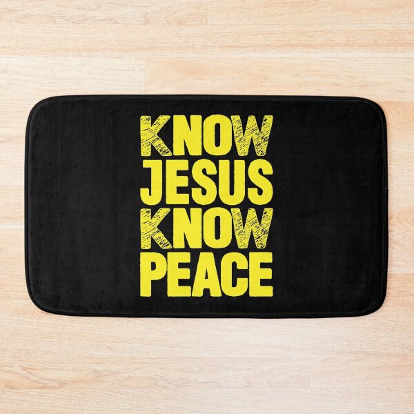 Item preview, Know Jesus Know Peace designed and sold by plushism.