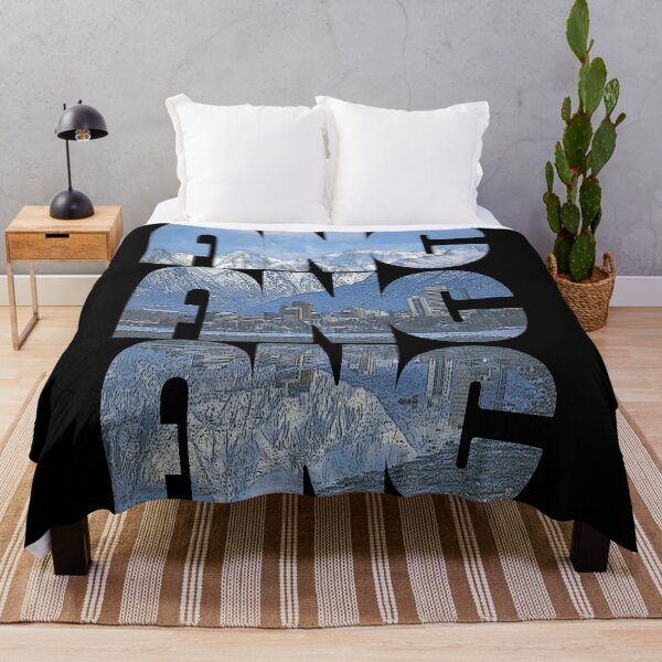 Item preview, Anchorage, Alaska ANC Cityscape Repeating Pattern designed and sold by CrabbyLobster.