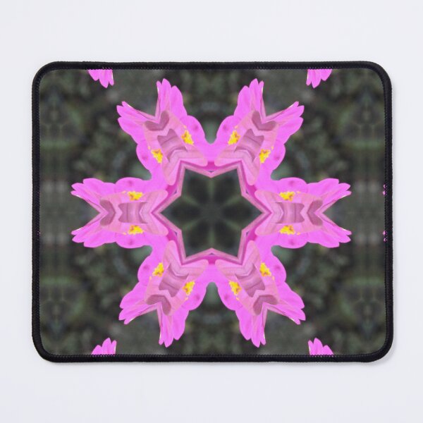 Item preview, Zinnia Flower Butterfly Kaleidoscope Pattern (Seamless) 3 designed and sold by Swabcraft.