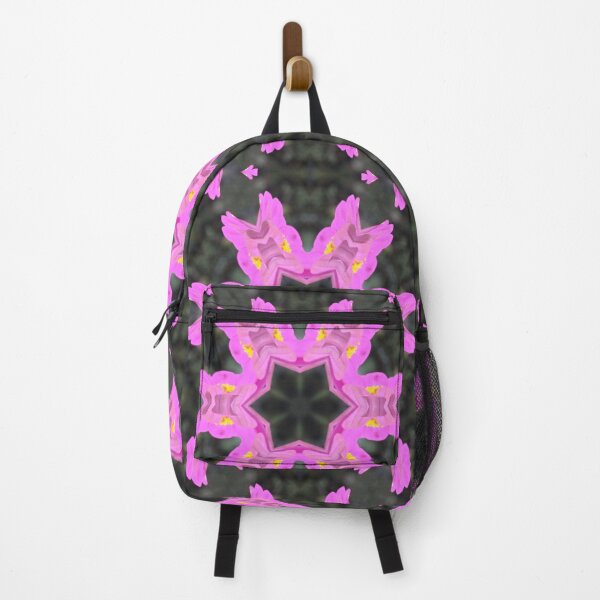 Item preview, Zinnia Flower Butterfly Kaleidoscope Pattern (Seamless) 3 designed and sold by Swabcraft.