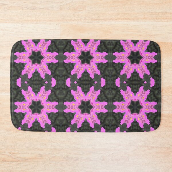 Item preview, Zinnia Flower Butterfly Kaleidoscope Pattern (Seamless) 3 designed and sold by Swabcraft.