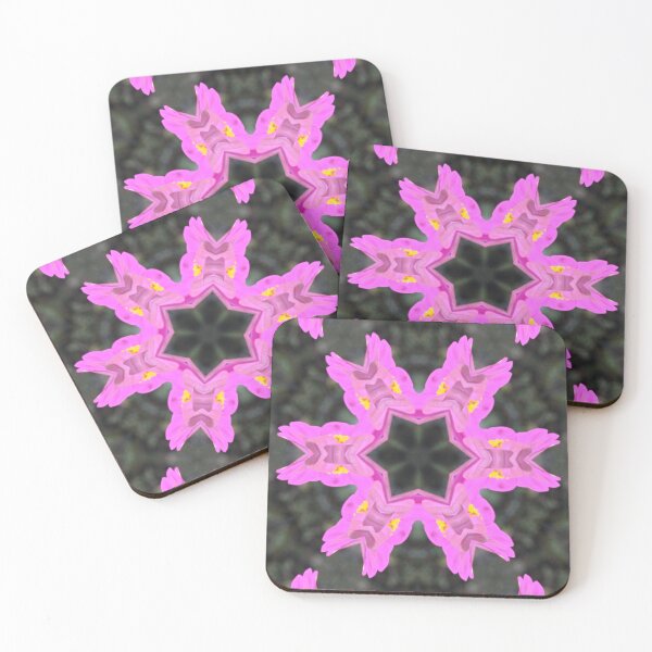 Item preview, Zinnia Flower Butterfly Kaleidoscope Pattern (Seamless) 3 designed and sold by Swabcraft.