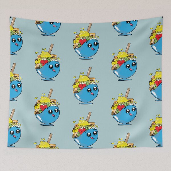 Item preview, filipino dessert halo halo cartoon designed and sold by Birdrubin.