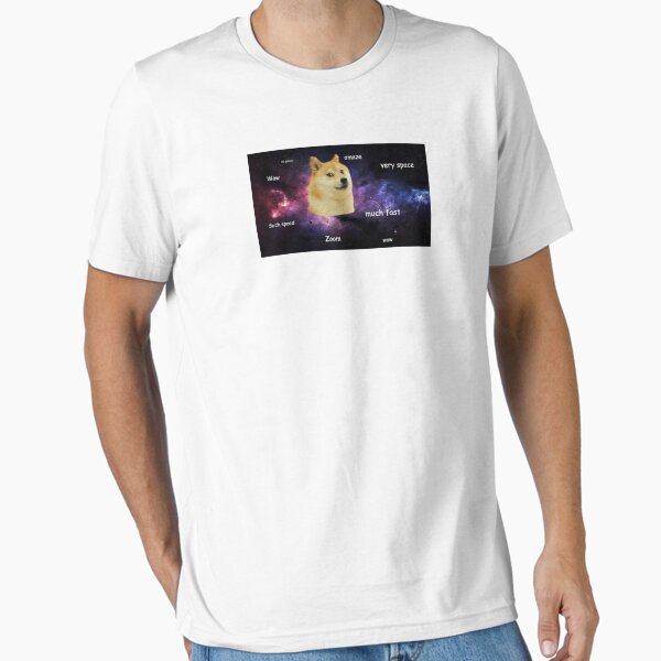 Vista previa del artículo con la obra «Dux mucho guau», diseñado y vendido por MemeTees69.