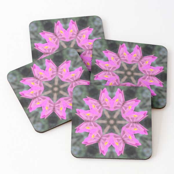 Item preview, Zinnia Flower Butterfly Kaleidoscope Pattern (Seamless) 5 designed and sold by Swabcraft.