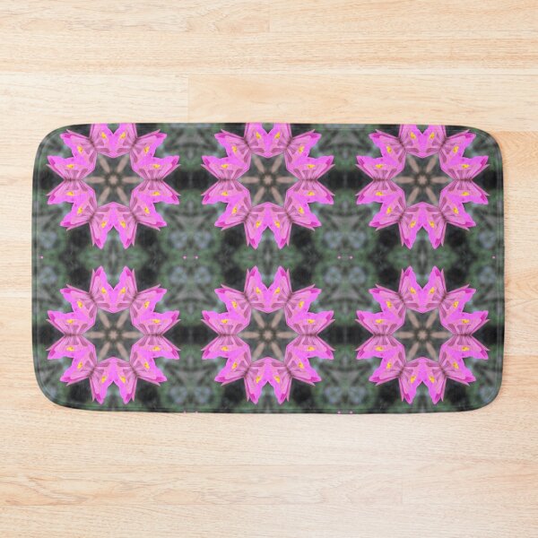 Item preview, Zinnia Flower Butterfly Kaleidoscope Pattern (Seamless) 5 designed and sold by Swabcraft.
