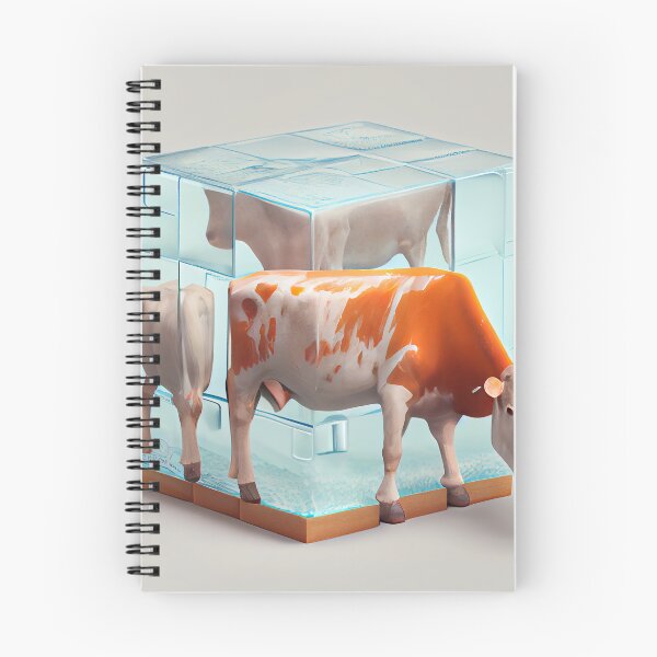 Item preview, Oxen Jelly and Boxes Digital Painting designed and sold by CodeAndColors.