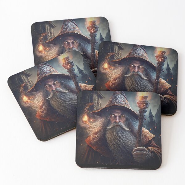 Item preview, Spellmonger - Disparager of Chivalry (no text) designed and sold by ai-datamancer.