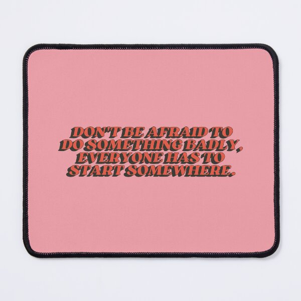 Item preview, Don't Be Afraid To Do Something Badly designed and sold by bykirstco.