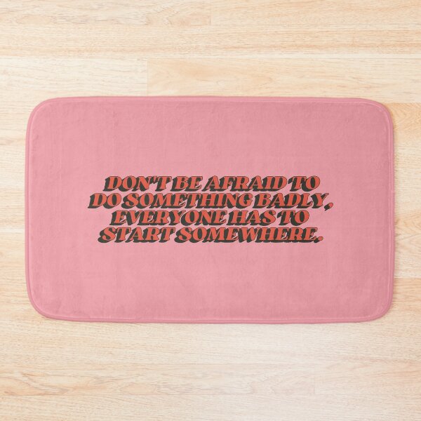 Item preview, Don't Be Afraid To Do Something Badly designed and sold by bykirstco.