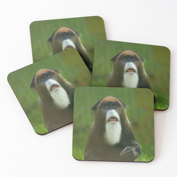 Item preview, De Brazza monkey designed and sold by rawshutterbug.