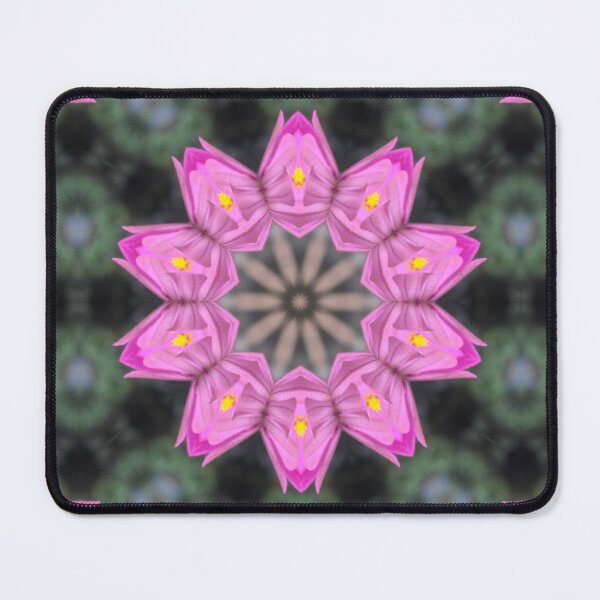 Item preview, Zinnia Flower Kaleidoscope Pattern (Seamless) 6 designed and sold by Swabcraft.