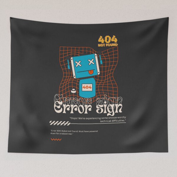 Item preview, Error Sign designed and sold by aoichan3939.