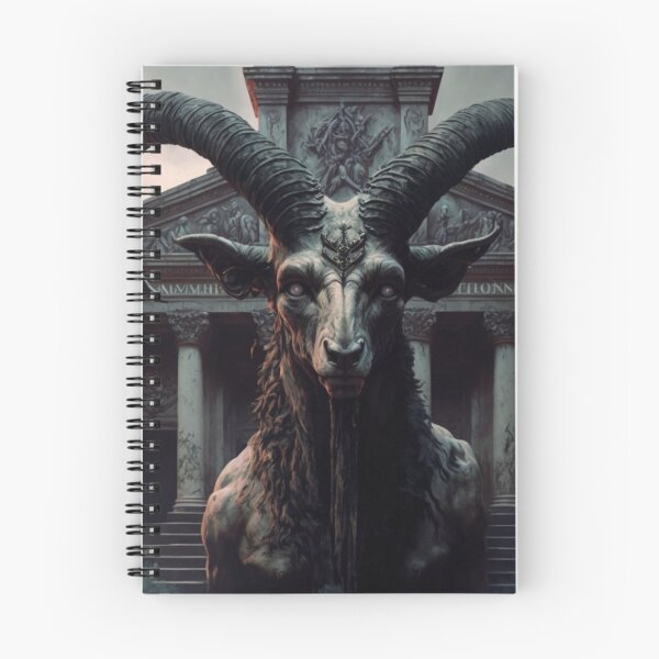 Item preview, Baphomet with Ancient Temple , Dark Attitude , Trending  designed and sold by Dualism619.