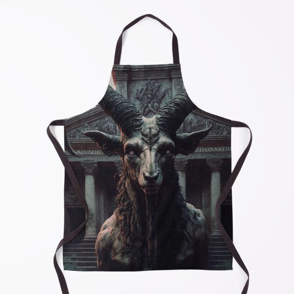 Item preview, Baphomet with Ancient Temple , Dark Attitude , Trending designed and sold by Dualism619.