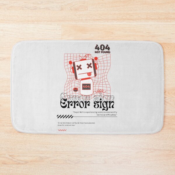 Item preview, Error Sign designed and sold by aoichan3939.