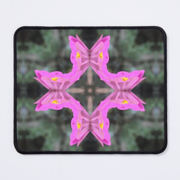 Item preview, Zinnia Flower Butterfly Kaleidoscope Pattern (Seamless) 7 designed and sold by Swabcraft.