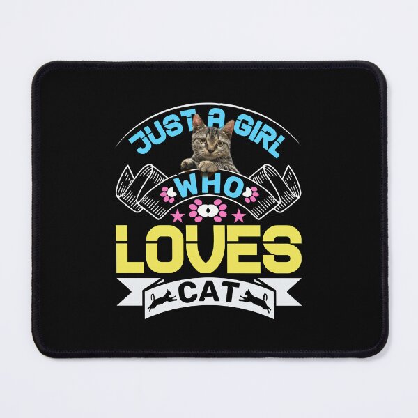 Item preview, Just A Girl Who Loves Cat Essential designed and sold by TargetBox.