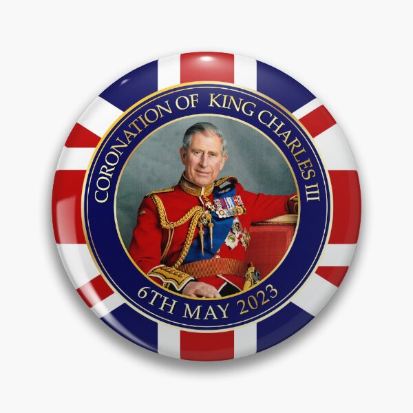 Couronnement du roi Charles III Badge