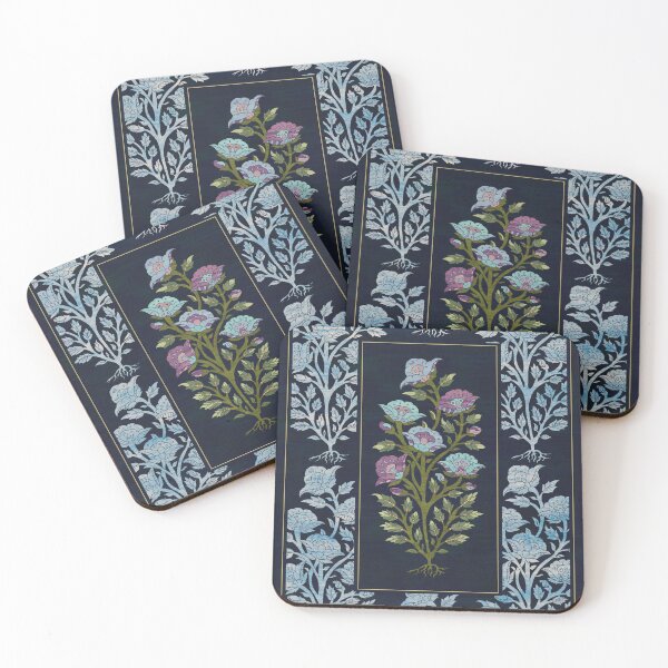 Item preview, Rose garden (indigo) designed and sold by grendgallery.