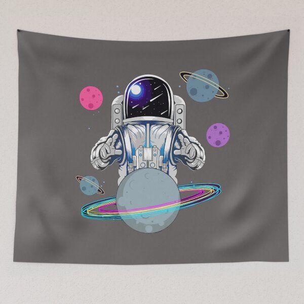 Item preview, spaceman cosmonaut astronaut Travel to solar system designed and sold by AssamFT.