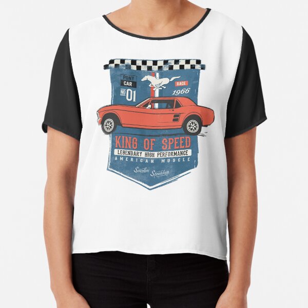 Ford Mustang - King of Speed Chiffon Top